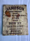 John Jameson Irish whiskey Bar / man cave Wood Sign