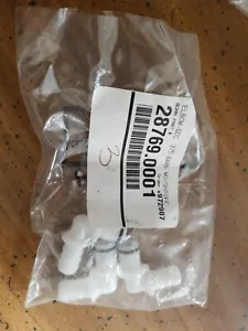 Bunn 28769.0001 Quick Disconnect Barb wo/shutoff QTY 3 connectors Factory Sealed - Picture 1 of 4