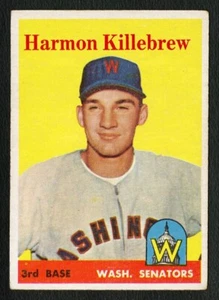 Tarjeta 1958 Topps #288 Harmon Killebrew centrada sin manchas gran color hq tercer año - Imagen 1 de 2