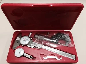 650405 JET 3 PIECE CALIPER/MICROMETER/INDICATOR SET BRAND NEW - Picture 1 of 2