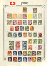 [OP72] Europe lot of stamps on 12 pages