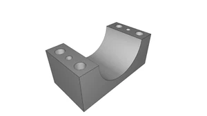 Montagewinkel für 500W CNC Frässpindel Profi Unterstützung - Bild 1 von 3