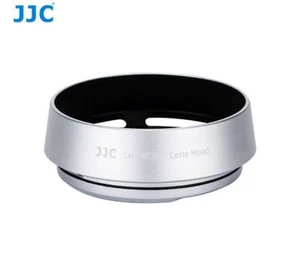 JJC LH-JXF35C Silver Round Bayonet Metal Lens Hood Replaces Fujifilm LH-XF35-2 - Picture 1 of 8