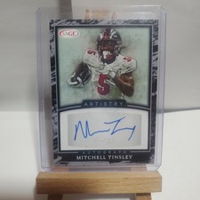 2022 SAGE Artistry Autograph Silver/Black Border - Mitchell Tinsley  Rookie AUTO