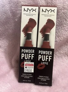 NYX Powder Puff Lippie Lip Cream, Liquid Lipstick - Pop Quiz (Berry) - 2 Pack B1 - Picture 1 of 2