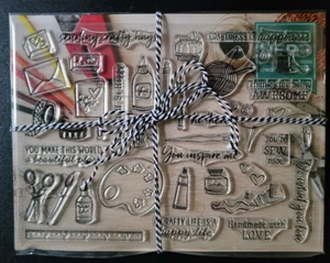 HERO ARTS My Monthly Hero Kit maggio 2019 timbro solo matrici artigianato strumenti pittura cucito - Foto 1 di 2