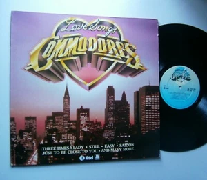 COMMODORES: LOVE SONGS (K-Tel) 1982 Compilation LP - Picture 1 of 2
