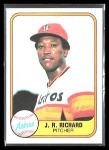 J.R. Richard 1981 Fleer #56      (Houston Astros)
