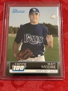 2011 Bowman Topps 100 Matt Moore Tampa Bay Rays #TP18 - Bild 1 von 7