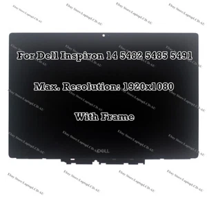 Conjunto digitalizador pantalla táctil LED LCD 14 5482 5491 5485 FHD LCD de 14" - Imagen 1 de 10
