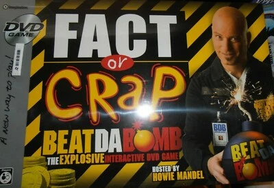 Fact Or Crap:Beat Da Bomb, Interactive DVD Game Host- Howie Mandel New Sealed - Image 1 of 2