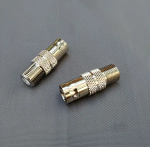 (1 PC) BNC Female to F Female Adapter - USA Seller - Bild 1 von 2