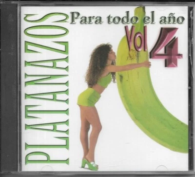V.A. Platanazos Para Todo El Año - Vol.4 (Merengue) CD album Foto 1 de 3