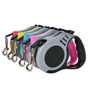 Retractable Dog Lead Extendable Training Dog Leash Pet Leads 3 Sizes 3m 5m 8m - Picture 1 of 24