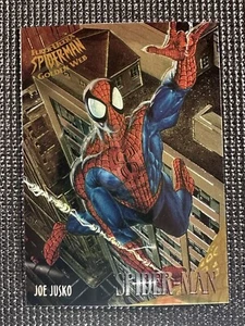 1995 Fleer Ultra Spider-Man - SPIDER-MAN - Golden Web - #7 - CLEAN! - Picture 1 of 2