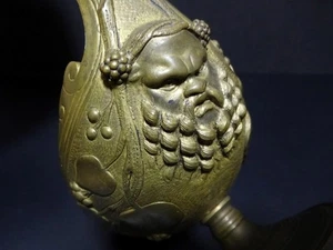 FRANZÖSISCHE ANTIKE FERDINAND LEVILLAIN UM 1880 BACCHUS SERVIER BEEREN SAUCE SCHALE - Bild 1 von 13