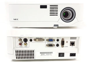 NEC Beamer LCD Projektor NP400 2600lm 1024x768 XGA 500:1 4:3 mit Lampe ca.1300h - Bild 1 von 7