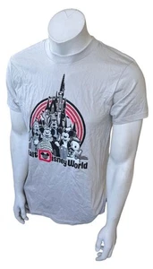 Disney Parks Camicia Uomo Walt Disney World Grafica Grigio Manica Corta Taglia Media - Foto 1 di 3