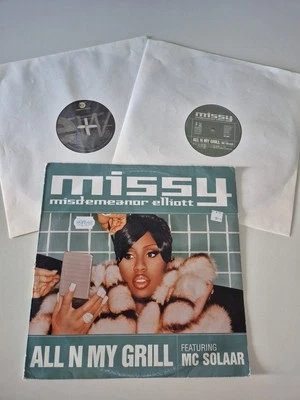 2xMaxi-Missy Misdemeanor Elliott, Feat.MC Solaar+Album Sampler PROMO,US1999 * - Bild 1 von 2