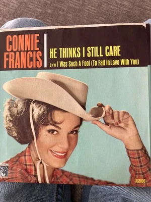 CONNIE FRANCIS:    HE THINKS I STILL CARE / I WAS SUCH A FOOL  45 RPM  8302 - Image 1 of 3