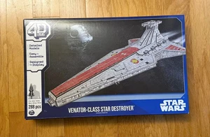 4D Build Star Wars Deluxe Venator-Class Sternenzerstörer Modellbausatz, Star Wars - Bild 1 von 2