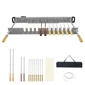 Stainless Steel Electric Barbecue Grill, Automatic Rotating Barbecue Grill, A... - Picture 1 of 6