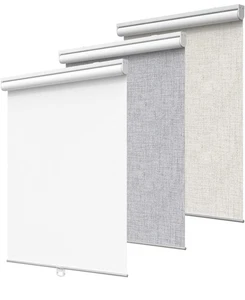 GENIMO 100% Verdunkelungsrollo Fensterrollo, Fensterrollo kabellos mit... - Bild 1 von 6