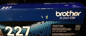 Oryginalny wysokowydajny toner Brother TN227BK BLACK 227 NOWY otwarte pudełko - Zdjęcie 1 z 3