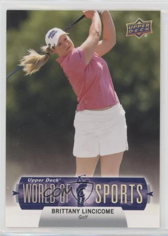 2011 Upper Deck World of Sports Brittany Lincicome #275 - Image 1 of 2
