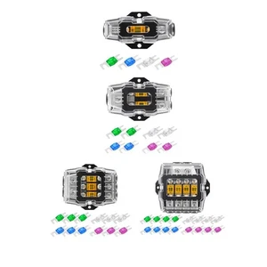 Fused Distribution Block Car Audio Waterproof Cover Marine RV Anl Fuse Block - Picture 1 of 29