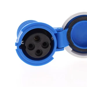 Hubbell C420C9W Watertight Pin & Sleeve Connector Female Plug 20A 250V 3Ø 3P4W - Picture 1 of 7