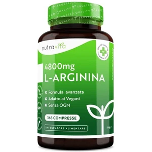 L Arginina 4800mg 365 Compresse ad Alto Dosagio Integratore di L Arginina Pura  - Foto 1 di 12