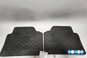 Original BMW E90 E91 Set Floor Mats Rubber Rear all Weather 0427558 Anthracite - Picture 1 of 8