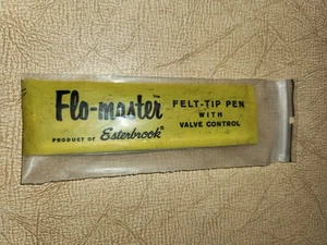 New Flo-Master Felt-Tip Pen with Valve Control - Product of Esterbrook - Picture 1 of 5