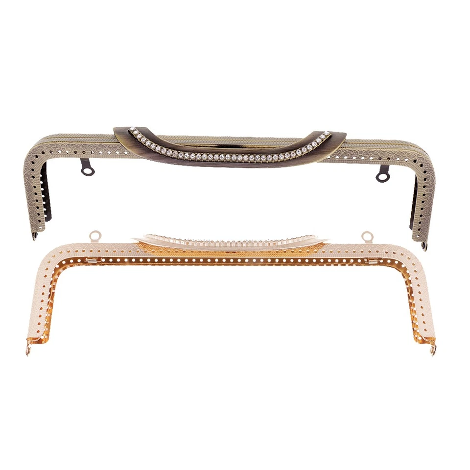 20cm Taschenrahmen Taschenbügel Geldbörse Metallrahmen Handtaschenverschluss - Bild 1 von 1