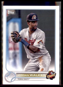 Lote de 3 tarjetas 2022 Topps Pro debut Jordan Walker Peoria Chiefs #PD-112 - Imagen 1 de 2