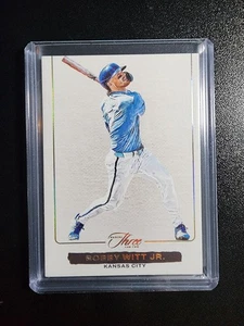 BOBBY WITT JR 2025 Panini Three Two Baseball Blank Slate Case Hit SP SSP Royals - Picture 1 of 2