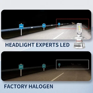 H4 LED KIT for 2011 Kia Soul Plug and Play 6000K 22,000 Lumens W/Canbus Built... - Picture 1 of 7