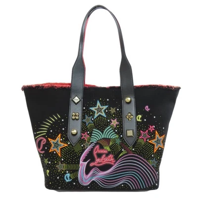 Christian Louboutin  Starlight Collection Tote Bag Canvas  Ladies [Used] - Image 1 of 4