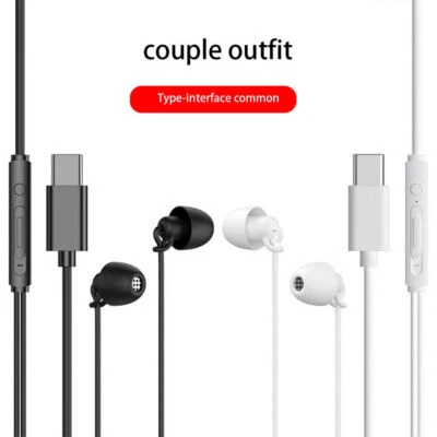3.5mm Sleep Headset In-Ear Earphone Stereo Silicone Earbuds Wired Headphone - Image 1 of 4