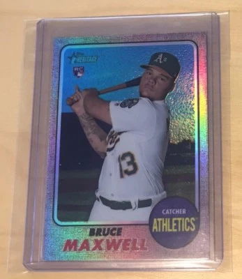 2017 Topps Heritage - Bruce Maxwell - 584 - 88 of 568 - Image 1 of 2