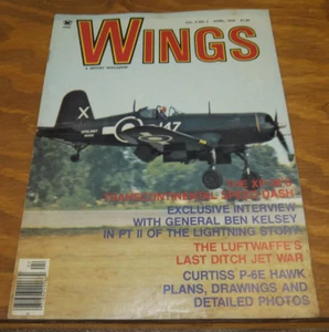 April 1976 Ausgabe WINGS MAGAZIN/Lockheed XP-38/Curtiss P-6E/Der letzte Jet der Luftwaffe - Bild 1 von 6