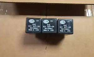 HELLA RELAY FOR CASE, NEW HOLLAND 5HE 931637-06 3 PIECES - Foto 1 di 5