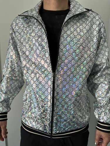 GIACCA MONOGRAMMA OLOGRAFICA NUOVA CON ETICHETTE 100% AUTENTICA GUCCI L GRANDE