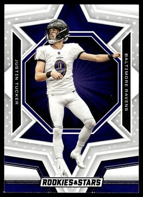 2023 Panini Rookies & Stars #7 Justin Tucker Baltimore Ravens - Image 1 of 2