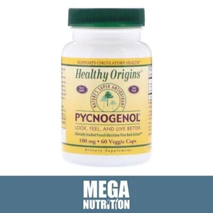 Pycnogenol 100mg 60 Veggie Kapseln | entzündungshemmend | Blutzuckerkontrolle - Bild 1 von 2