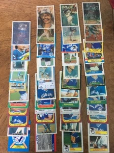 47 Cards Toronto Blue Jays Baseball Card Team Lot 1986 - 1989 Steib Bell Oliver - Picture 1 of 5