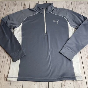 Puma Golf 1/4 Zip Long Sleeve Warm Cell Pullover Sweatshirt Jacket Mens Small - Picture 1 of 11