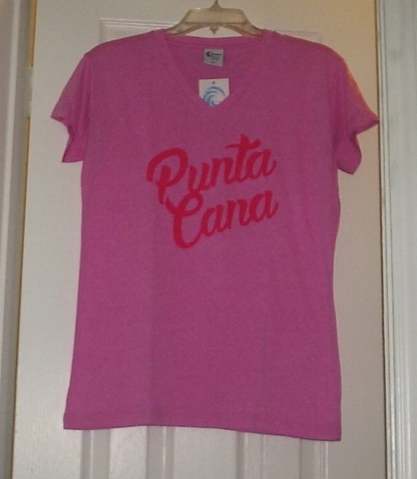 NEW Pink Punta Cana Dominican Republic T-Shirt Sz XL NWT FREE SHIPPING - Image 1 of 1
