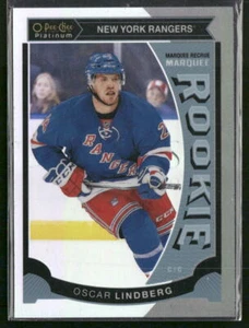 2015-16 O-Pee-Chee Platinum Oscar Lindberg Marquee Rookies Rainbow #M34 - Picture 1 of 2